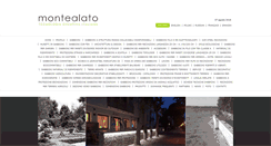 Desktop Screenshot of montealato.it